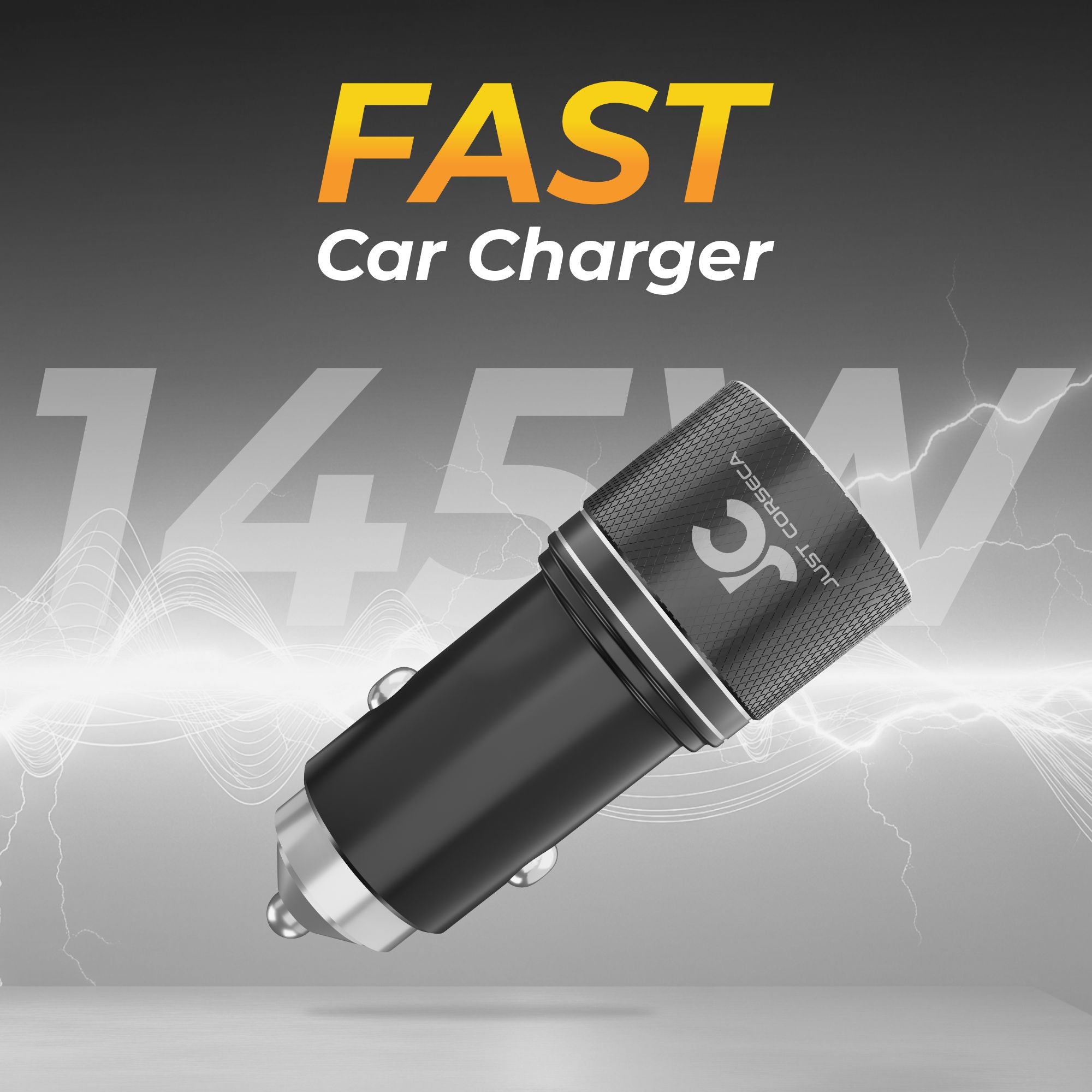 JC SSPEED JST976 145W Dual-Port Car Charger
